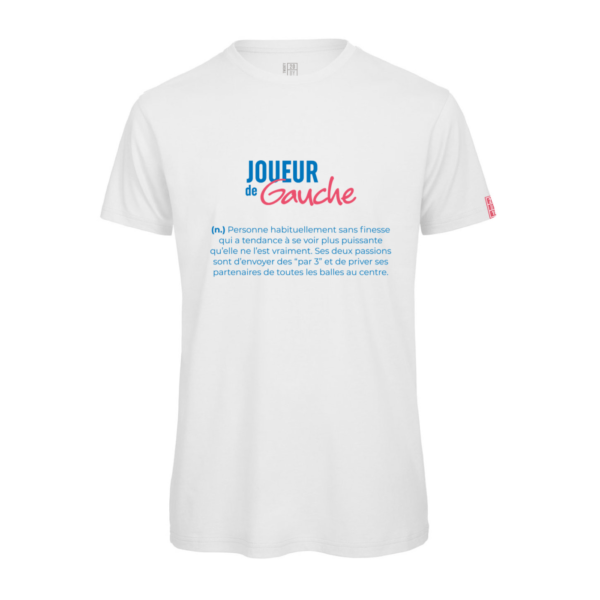 T-shirt TBT Padel Lifestyle Joueur Gauche
