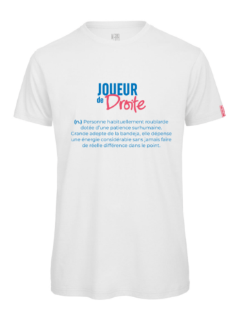 T-shirt TBT Padel Lifestyle Joueur Droite