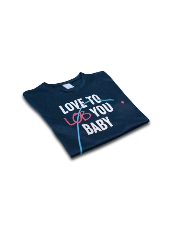 T-shirt Padel Wear Love to Lob You folded
