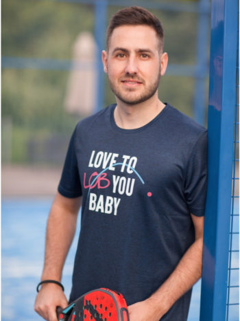 T-shirt Padel Wear Love to Lob You model