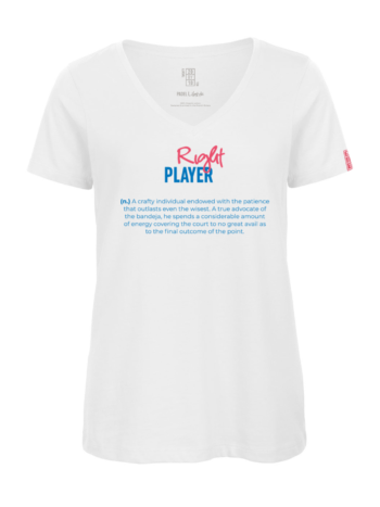 Organic Cotton T-shirt Right Player