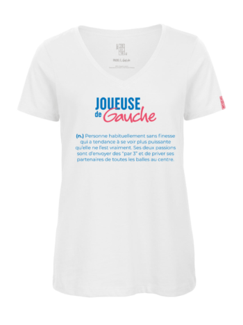 T-shirt Cotton Bio Joueuse de Gauche
