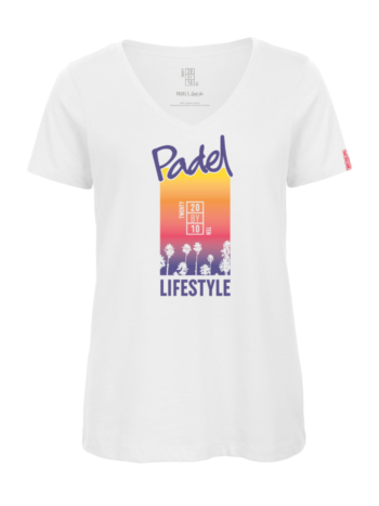 T-shirt Femme Cotton Bio Padel Lifestyle