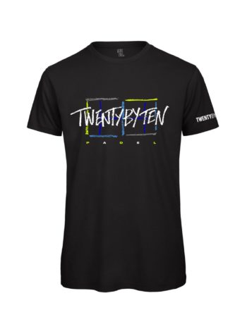 T-shirt Twenty by Ten Chalk Black