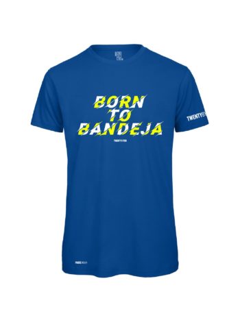 T-shirt technique Born to Bandeja Blue Royal