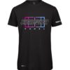 T-shirt tech Twenty by Ten 3D Black