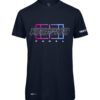 T-shirt tech Twenty by Ten 3D Navy