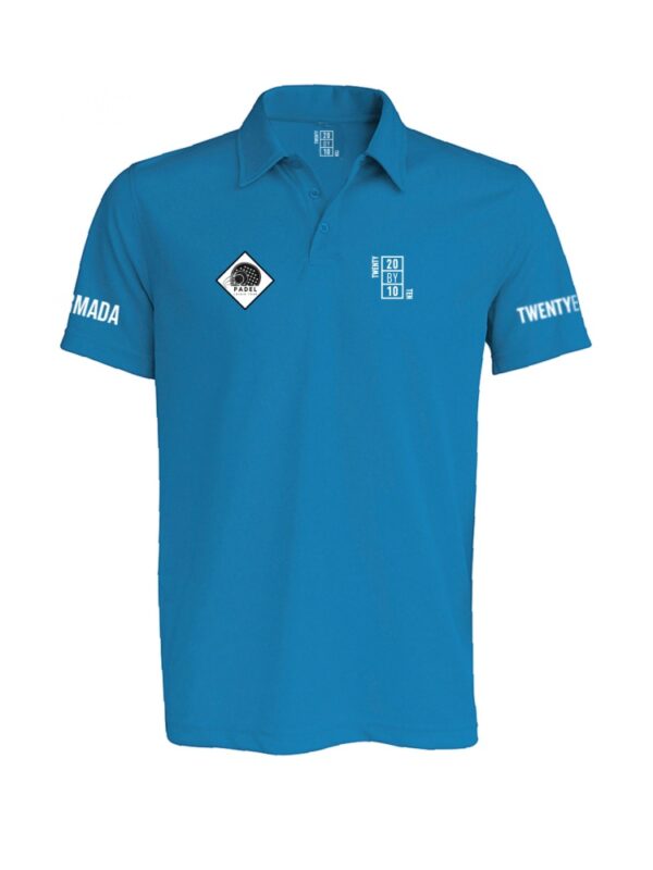 Twenty by Ten x Padel Loisir Tour Polo bleu