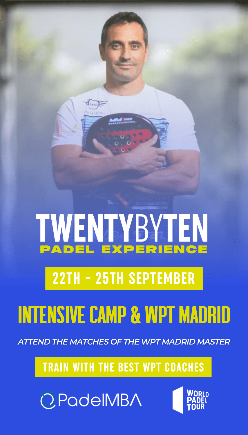intensive padel camp Madrid & wpt