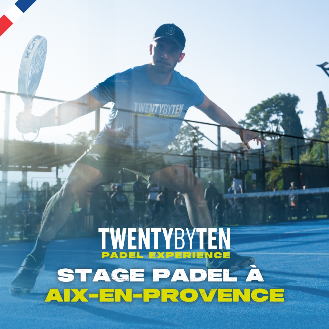 Twenty by Ten - Intensive Padel Camp in Aix-en-Provence.