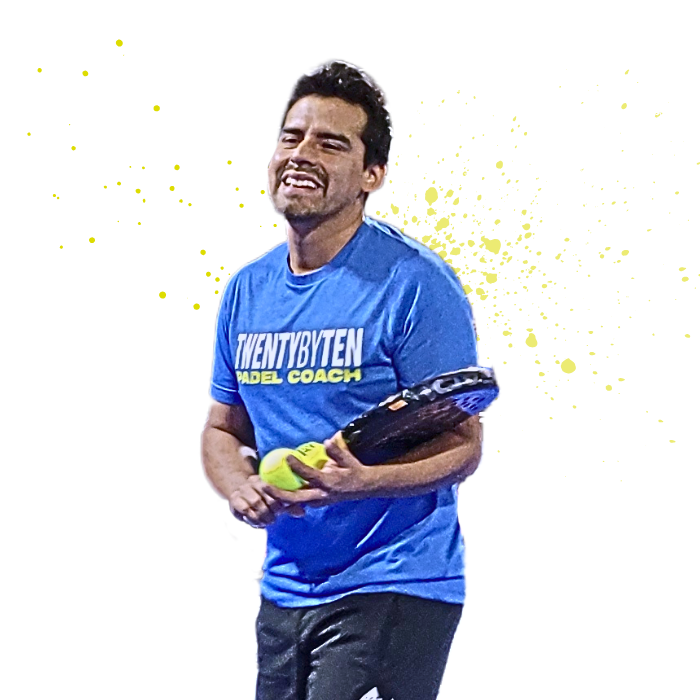 Bastien Bott Coach Padel Twenty by Ten