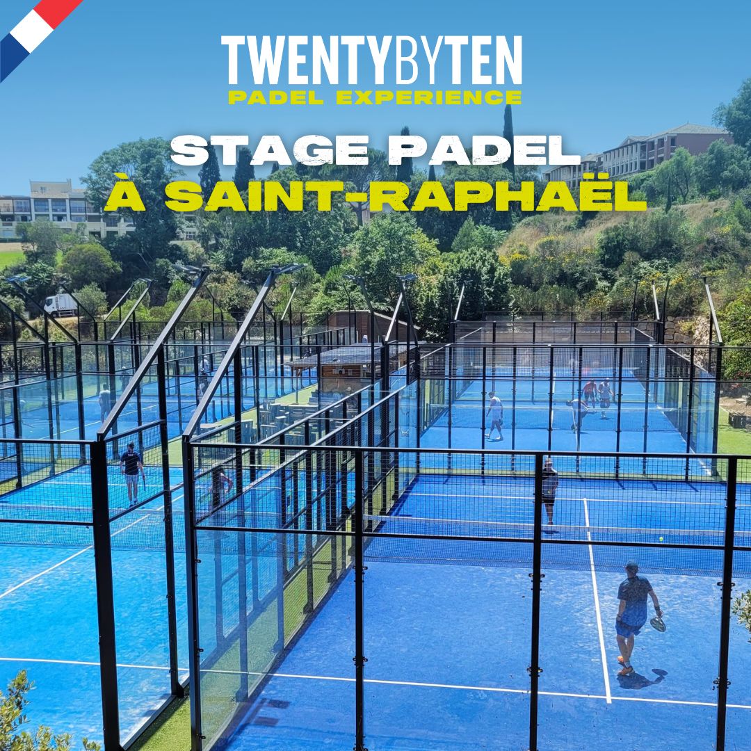 Stage Padel Cap Esterel début juin 2025 - Twenty by Ten