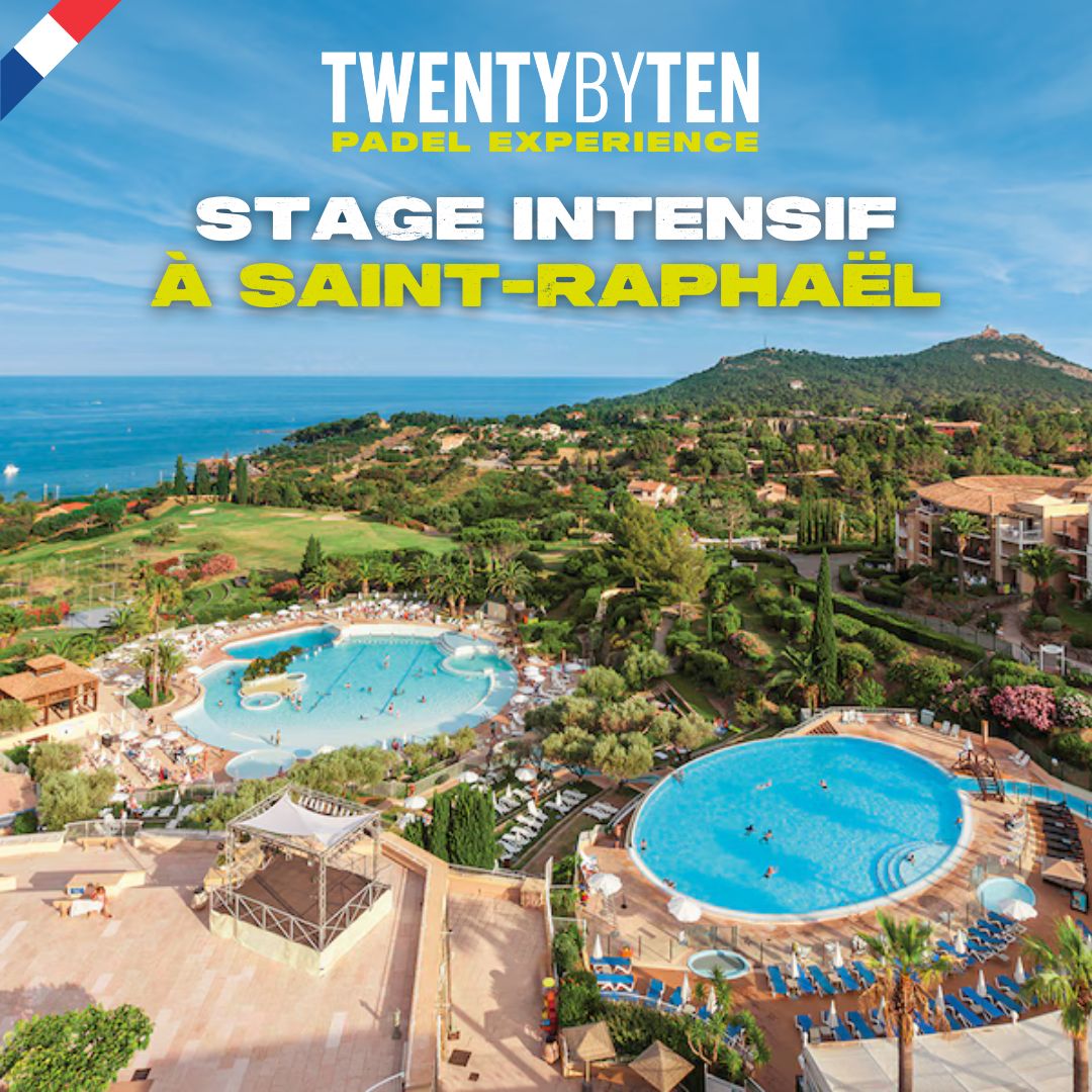 Twenty by Ten - Stage Padel Intensif Saint Raphael septembre
