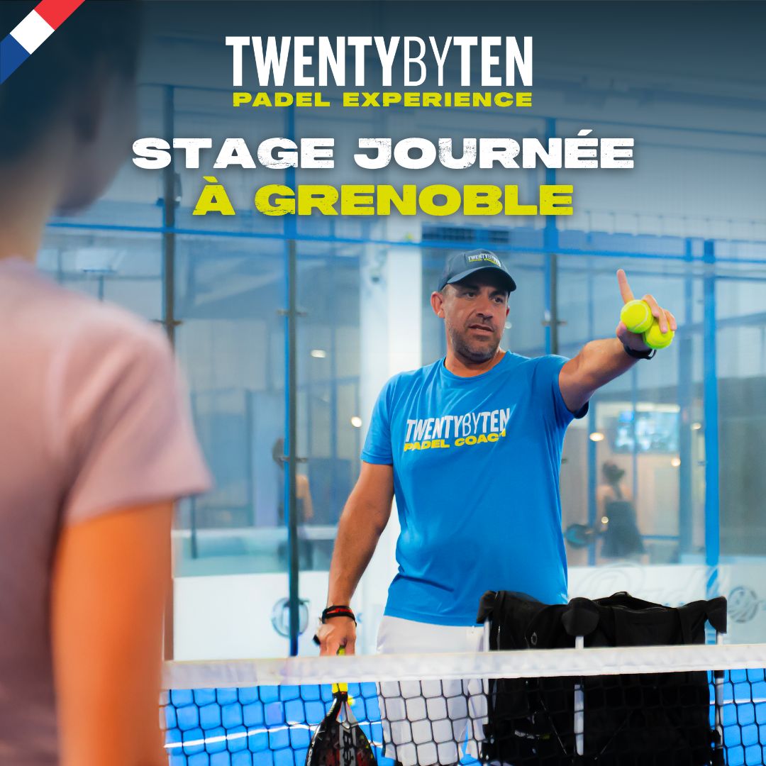 Twenty by Ten - Stage padel journée Grenoble v2 Twenty by Ten - Stage padel journée Grenoble v2
