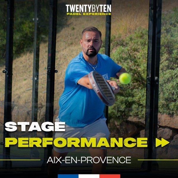 Stage Padel Aix-en-Provence Avril 2026 - Twenty by Ten