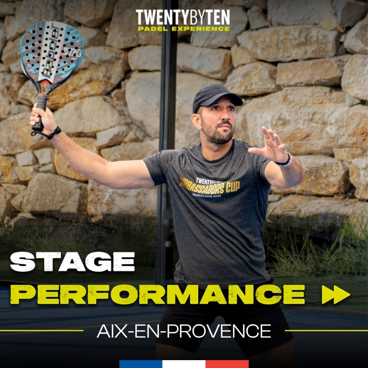 Stage Padel Aix-en-Provence Mai 2026 - Twenty by Ten