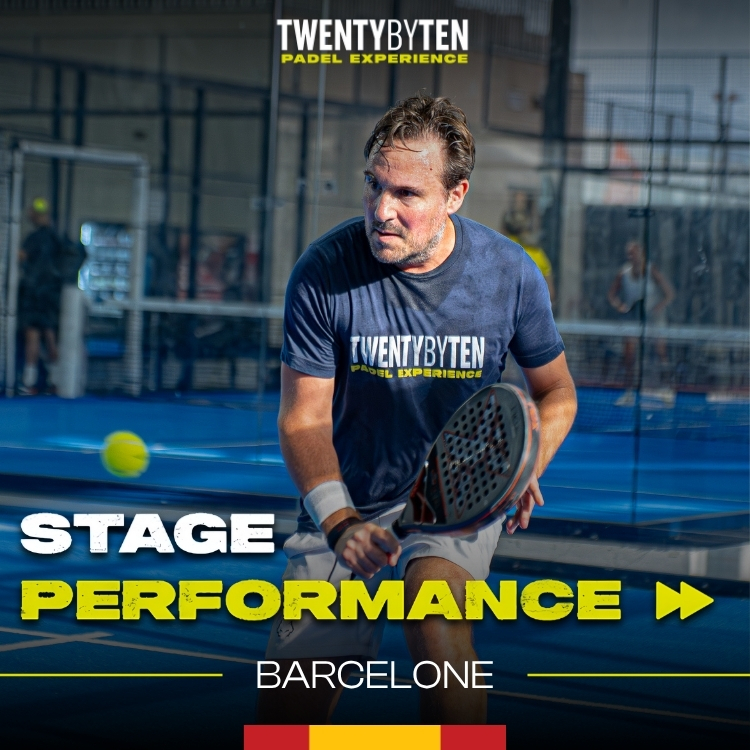 Stage Padel Barcelone (Espagne) 2026 - Twenty by Ten