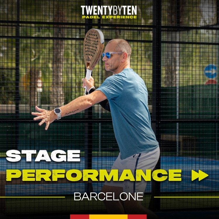 Stage Padel Barcelone (Espagne) juin 2026 - Twenty by Ten