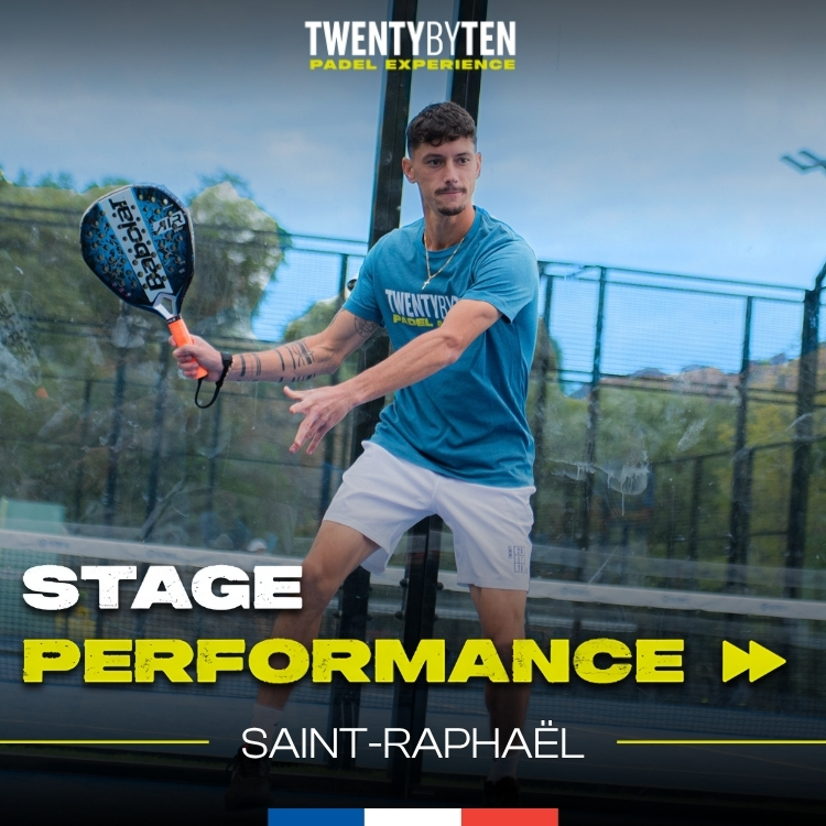 Stage Padel Saint-Raphael 2026 - Twenty by Ten