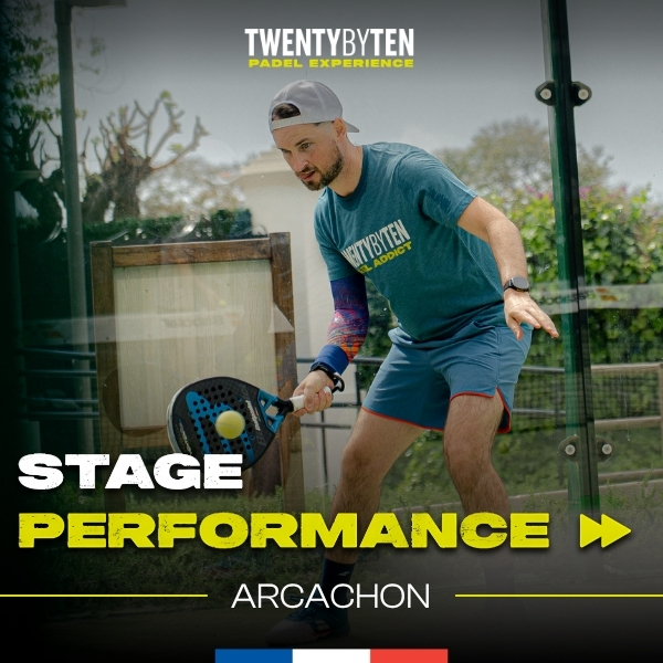 Stage Padel Arcachon septembre 2026 - Twenty by Ten