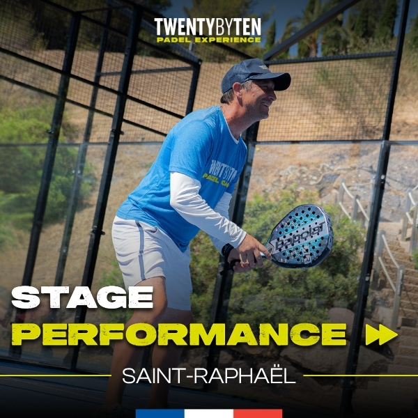 Stage Padel St Raphael septembre 2026 - Twenty by Ten
