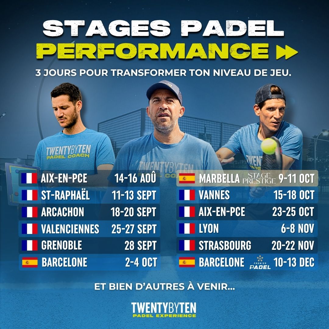 Stages Padel Twenty by Ten Performance - Vignette V2