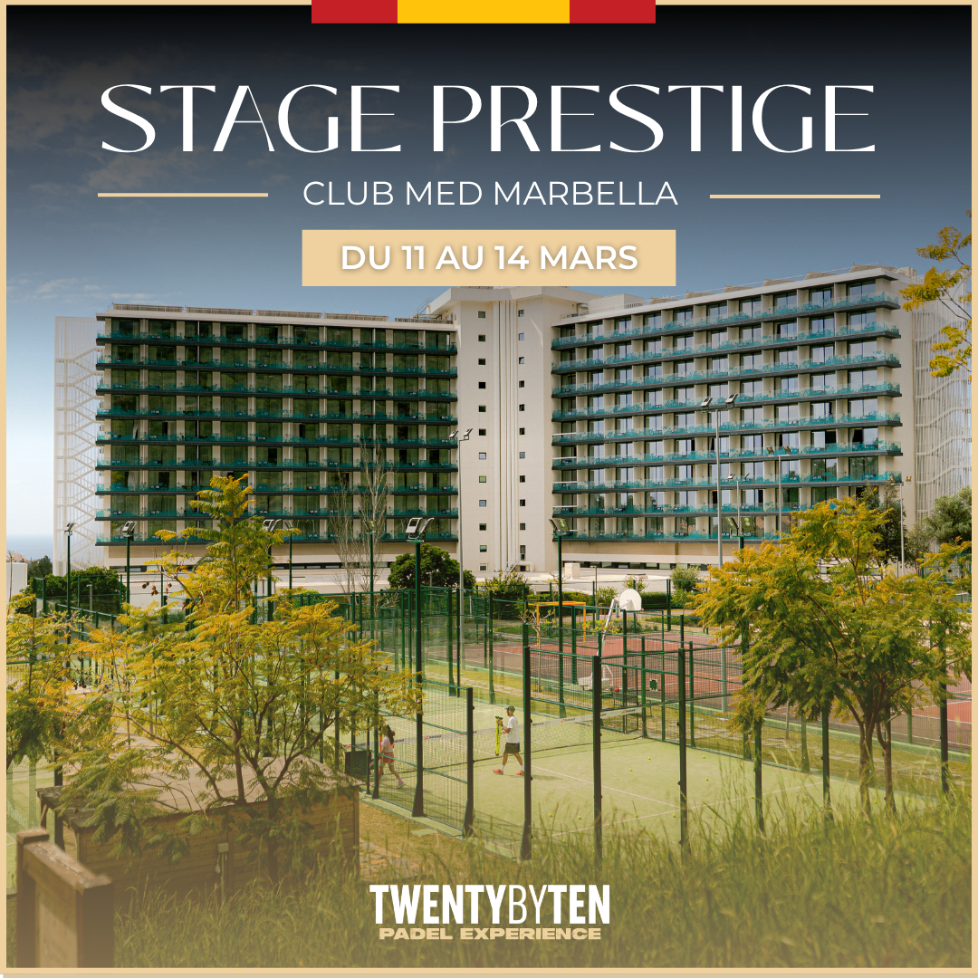 Stage Padel de Noël Cabriès 2026 - Twenty by Ten